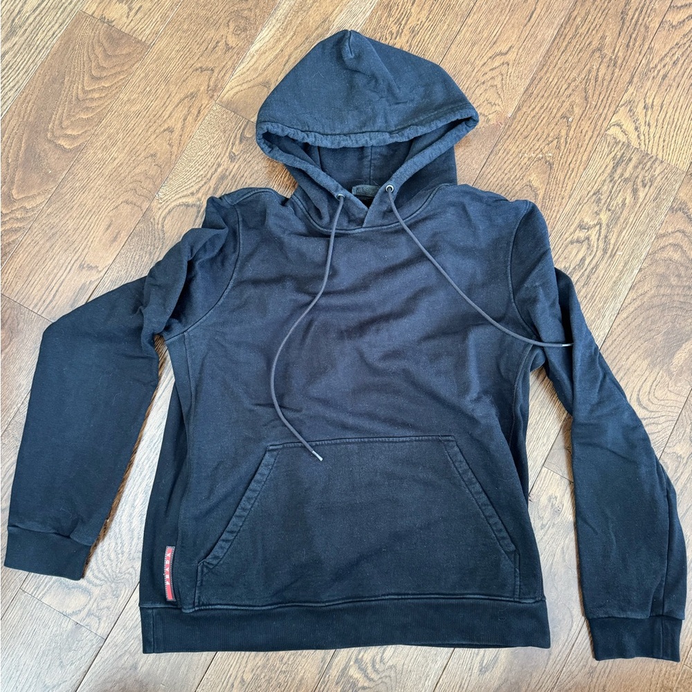 Prada Black Hoodie Size M
